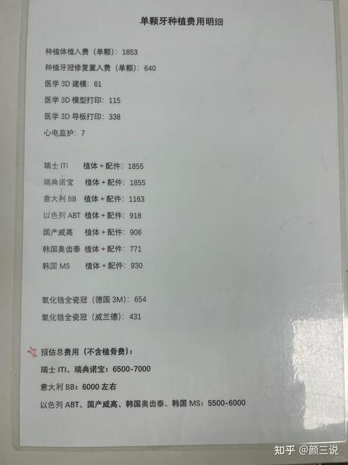 大庆口腔种牙_大庆市种植牙的材料及价格表_大庆种植牙