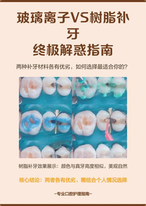 深圳补牙材料有哪几种?牙医详解复合树脂和玻璃离子的优缺点